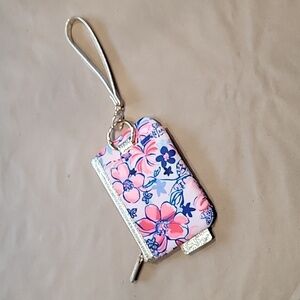 Lilly Pulitzer Party Like a Lobster Zip Top Wallet / Wristlet. Exc. Used Cond.
